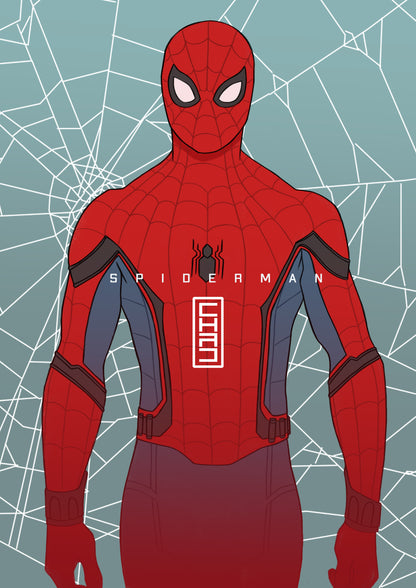 Spiderman Print