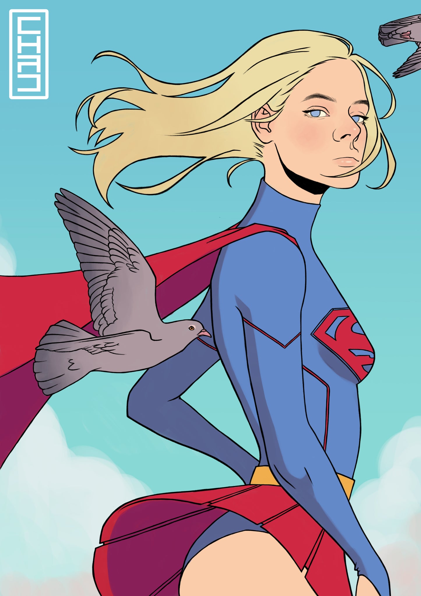 Supergirl Print