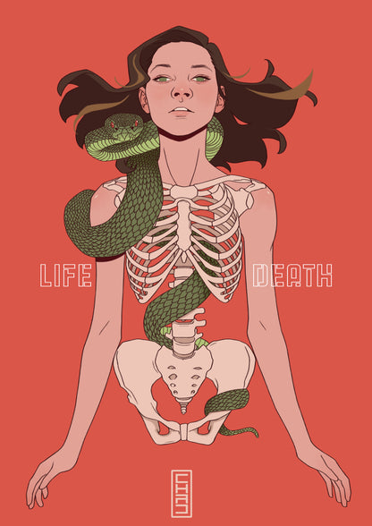 Life and Death Print