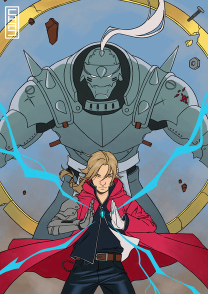 Full Metal Alchemist Print