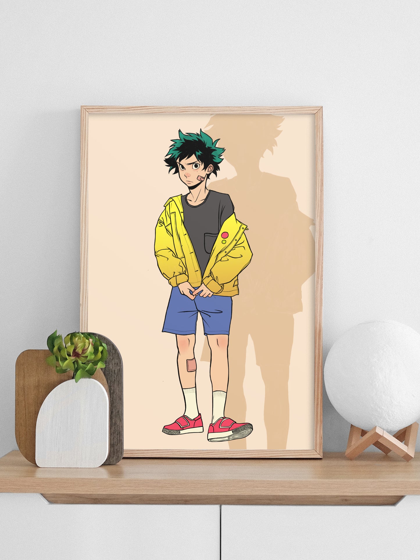 Deku Style Print