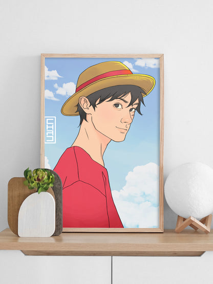 Luffy Print