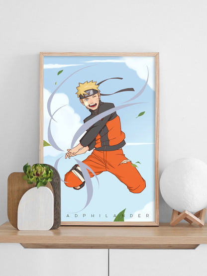 Naruto Rasengan Print