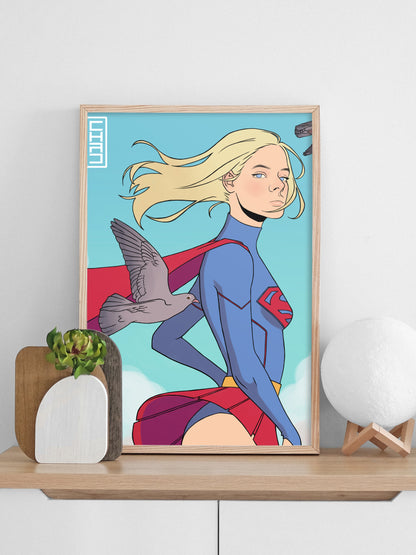 Supergirl Print